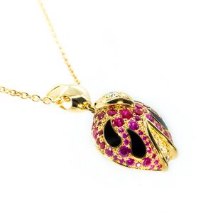 Collection Joaillerie Eclosion - Pendentif Rubis